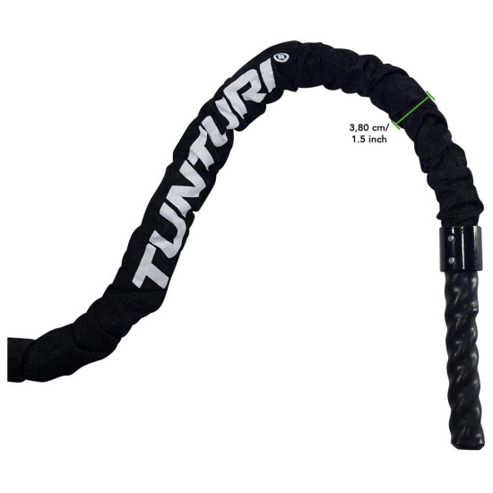 Tunturi Pro Battle Rope with Protection, 15m Tunturi Pro Battle Rope with Protection, 15m